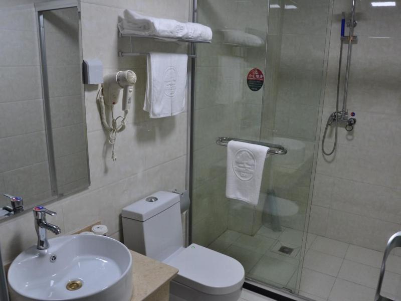 Greentree Inn Shandong Jining Qufu East Jingxuan Road Sankong Express Hotel מראה חיצוני תמונה