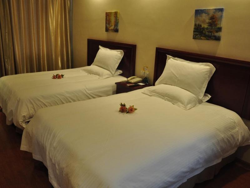Greentree Inn Shandong Jining Qufu East Jingxuan Road Sankong Express Hotel מראה חיצוני תמונה