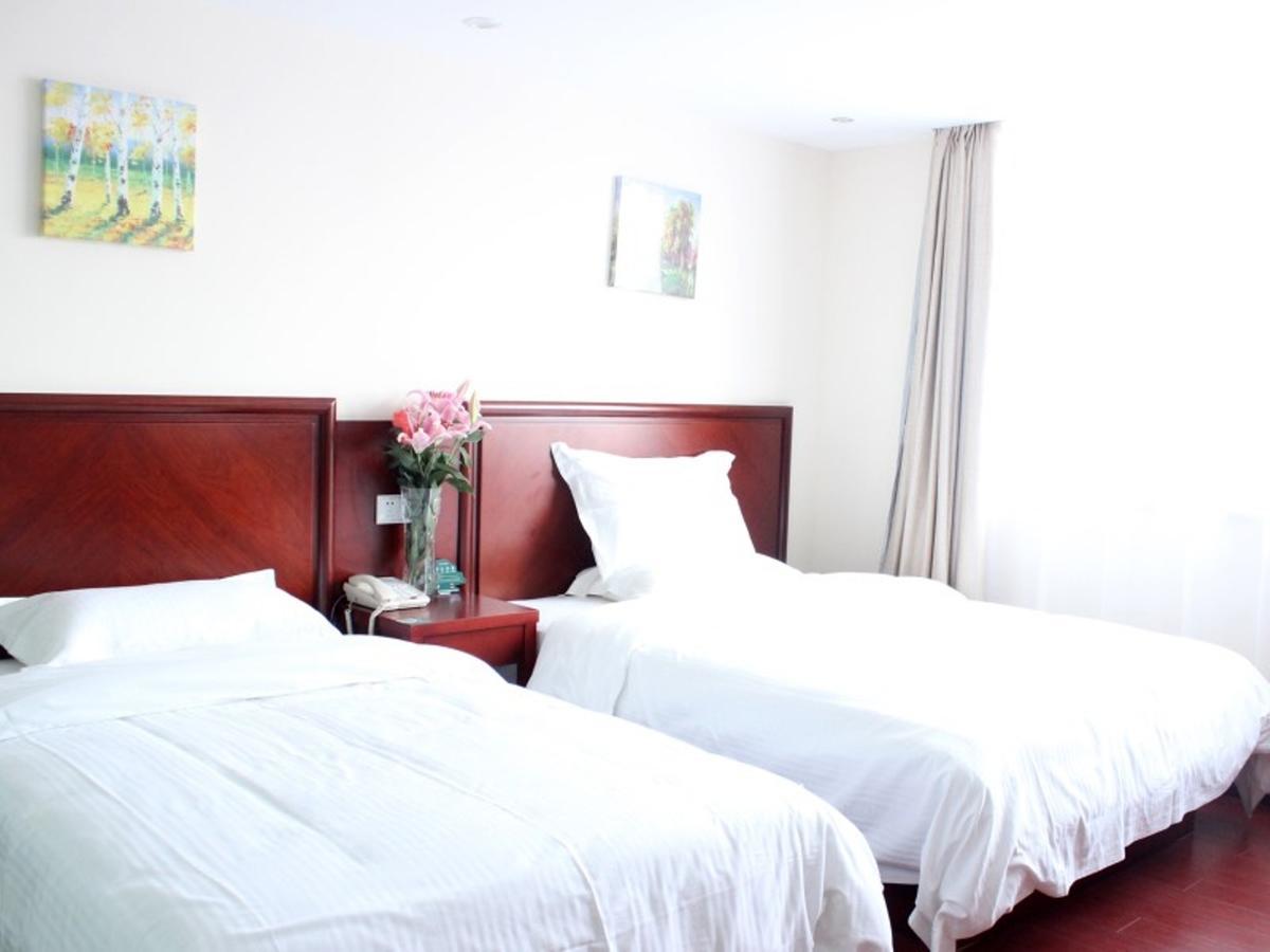 Greentree Inn Shandong Jining Qufu East Jingxuan Road Sankong Express Hotel מראה חיצוני תמונה