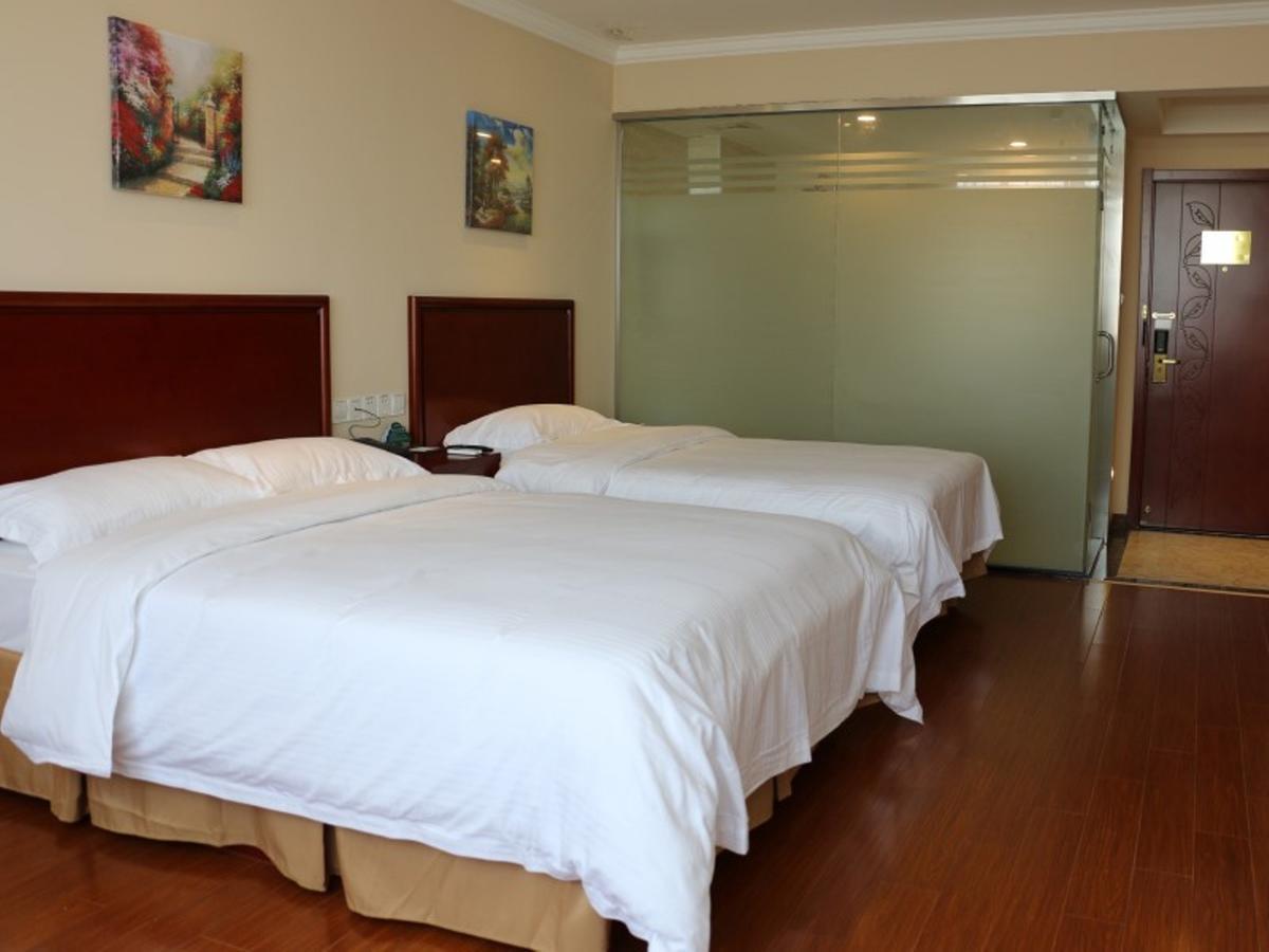 Greentree Inn Shandong Jining Qufu East Jingxuan Road Sankong Express Hotel מראה חיצוני תמונה