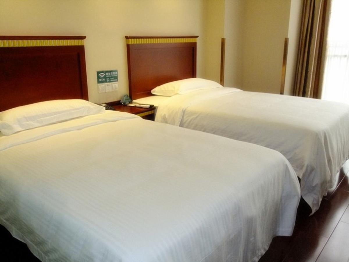 Greentree Inn Shandong Jining Qufu East Jingxuan Road Sankong Express Hotel מראה חיצוני תמונה