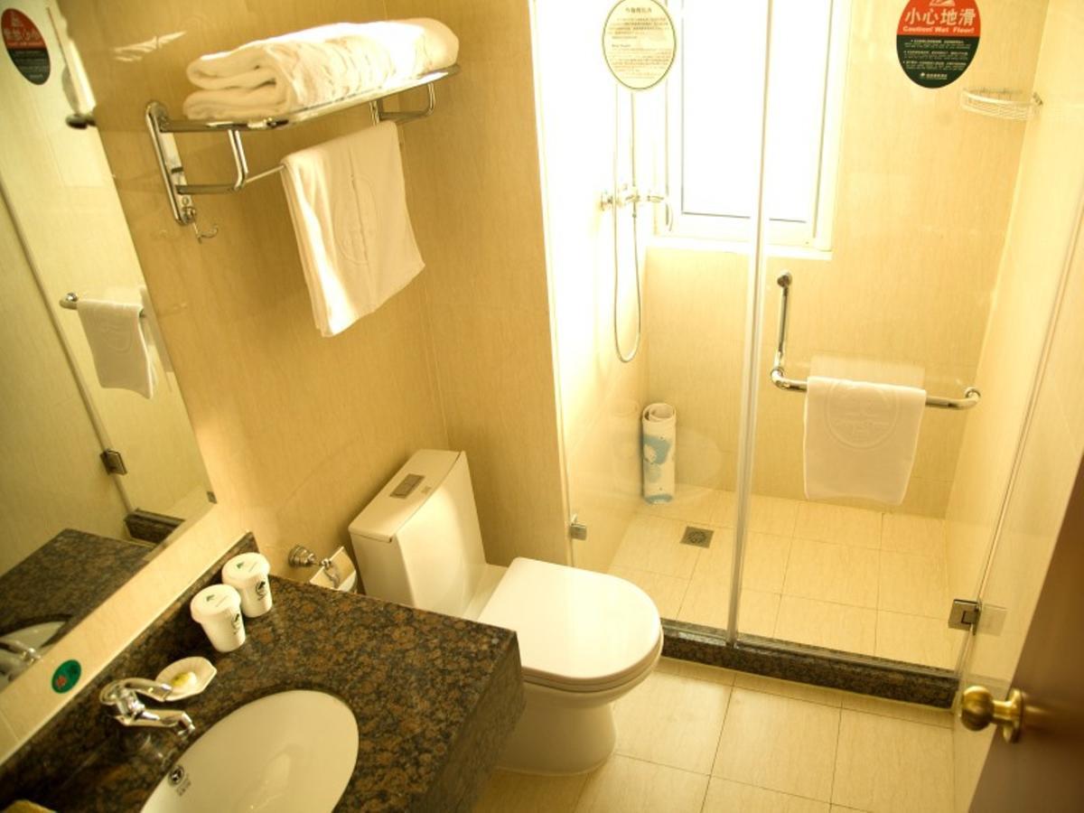 Greentree Inn Shandong Jining Qufu East Jingxuan Road Sankong Express Hotel מראה חיצוני תמונה