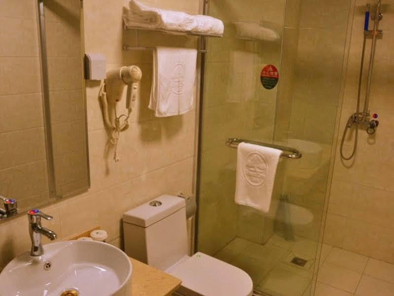 Greentree Inn Shandong Jining Qufu East Jingxuan Road Sankong Express Hotel מראה חיצוני תמונה
