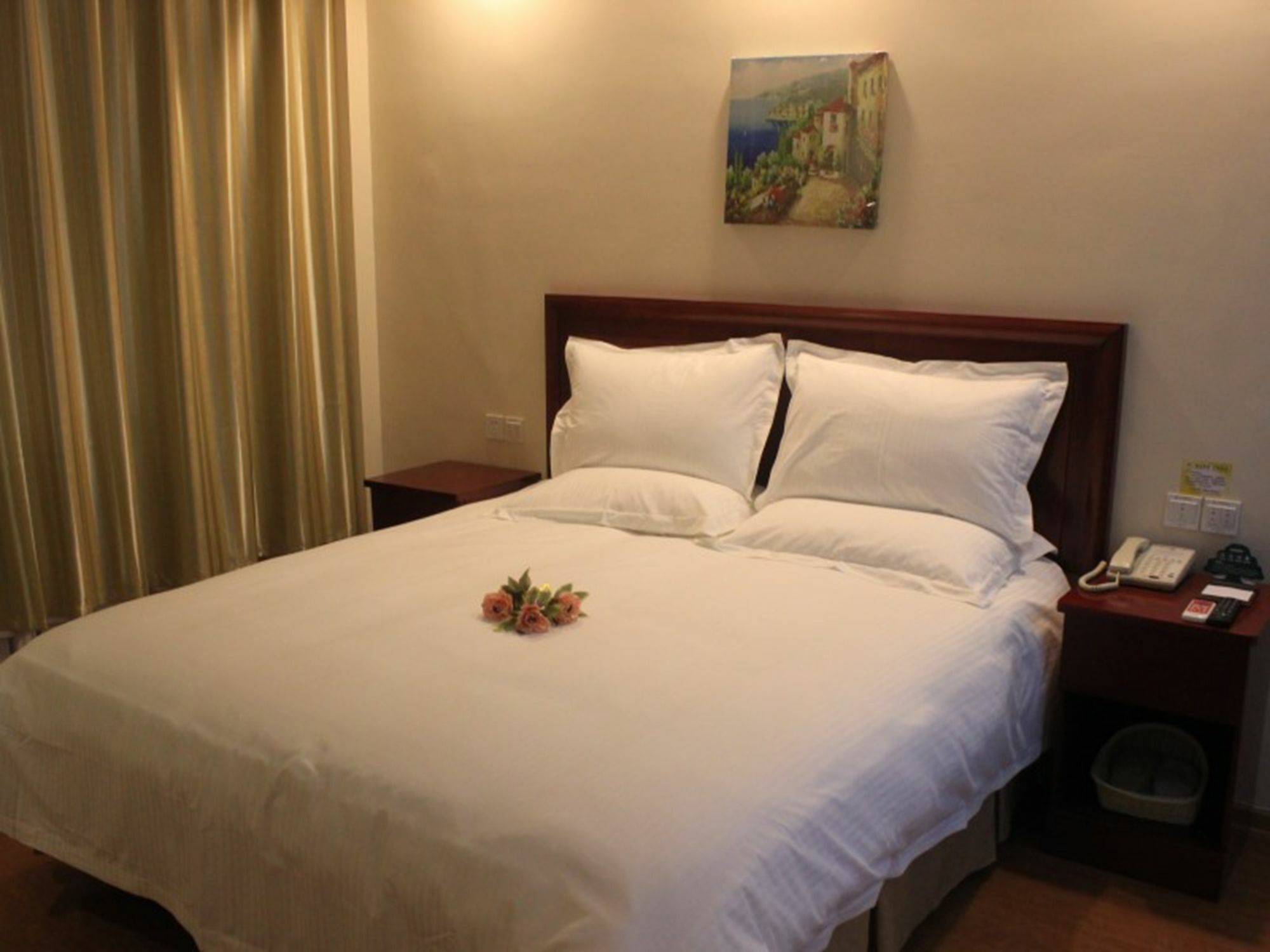 Greentree Inn Shandong Jining Qufu East Jingxuan Road Sankong Express Hotel מראה חיצוני תמונה
