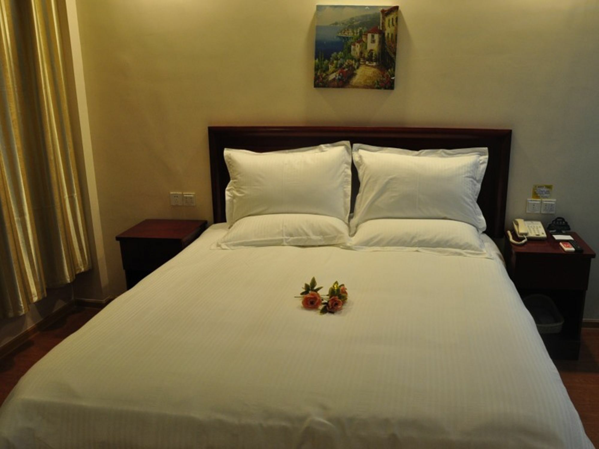 Greentree Inn Shandong Jining Qufu East Jingxuan Road Sankong Express Hotel מראה חיצוני תמונה