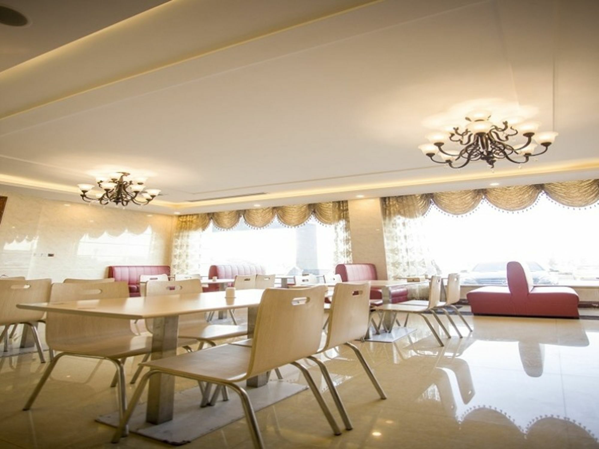 Greentree Inn Shandong Jining Qufu East Jingxuan Road Sankong Express Hotel מראה חיצוני תמונה