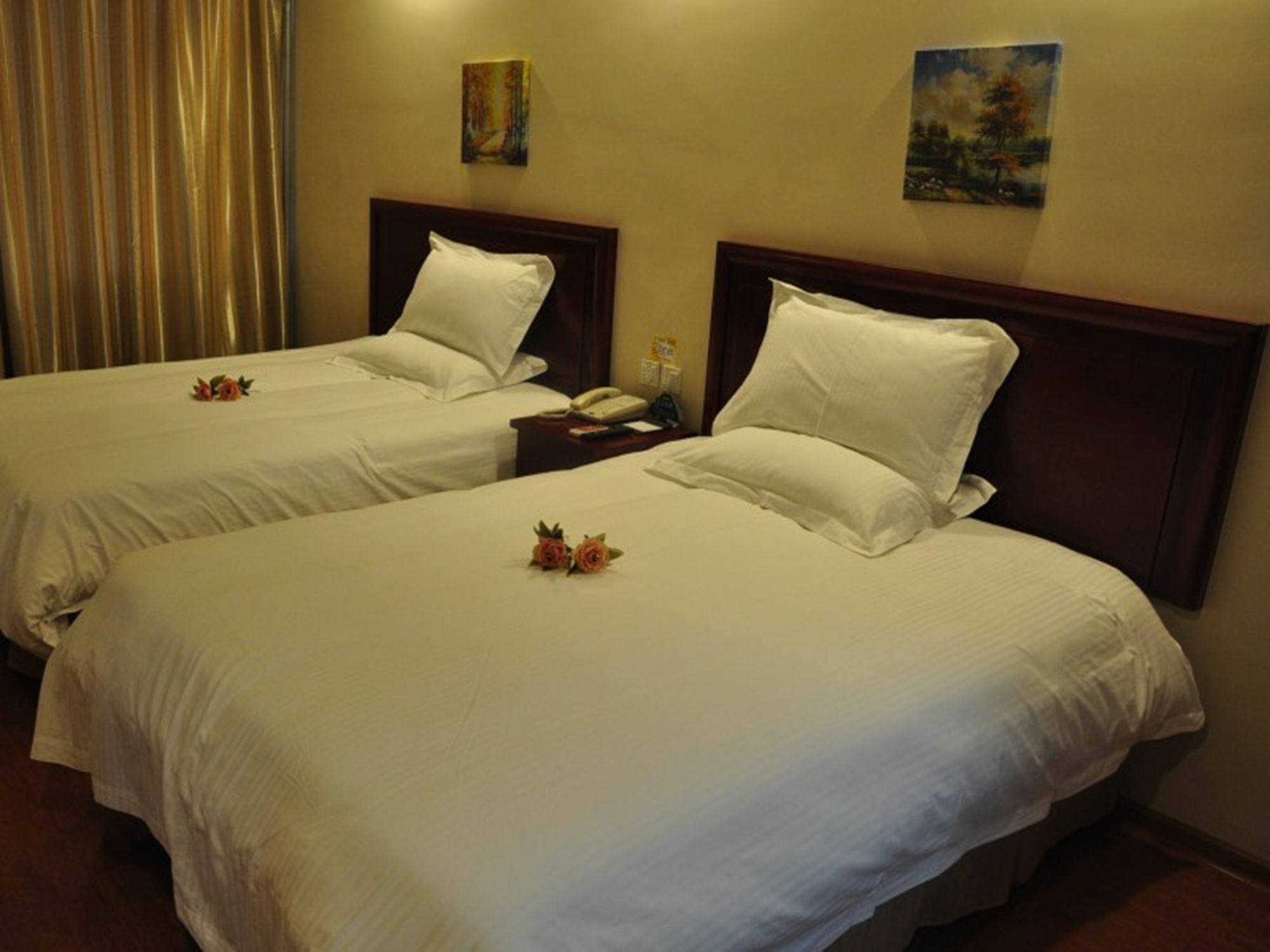 Greentree Inn Shandong Jining Qufu East Jingxuan Road Sankong Express Hotel מראה חיצוני תמונה