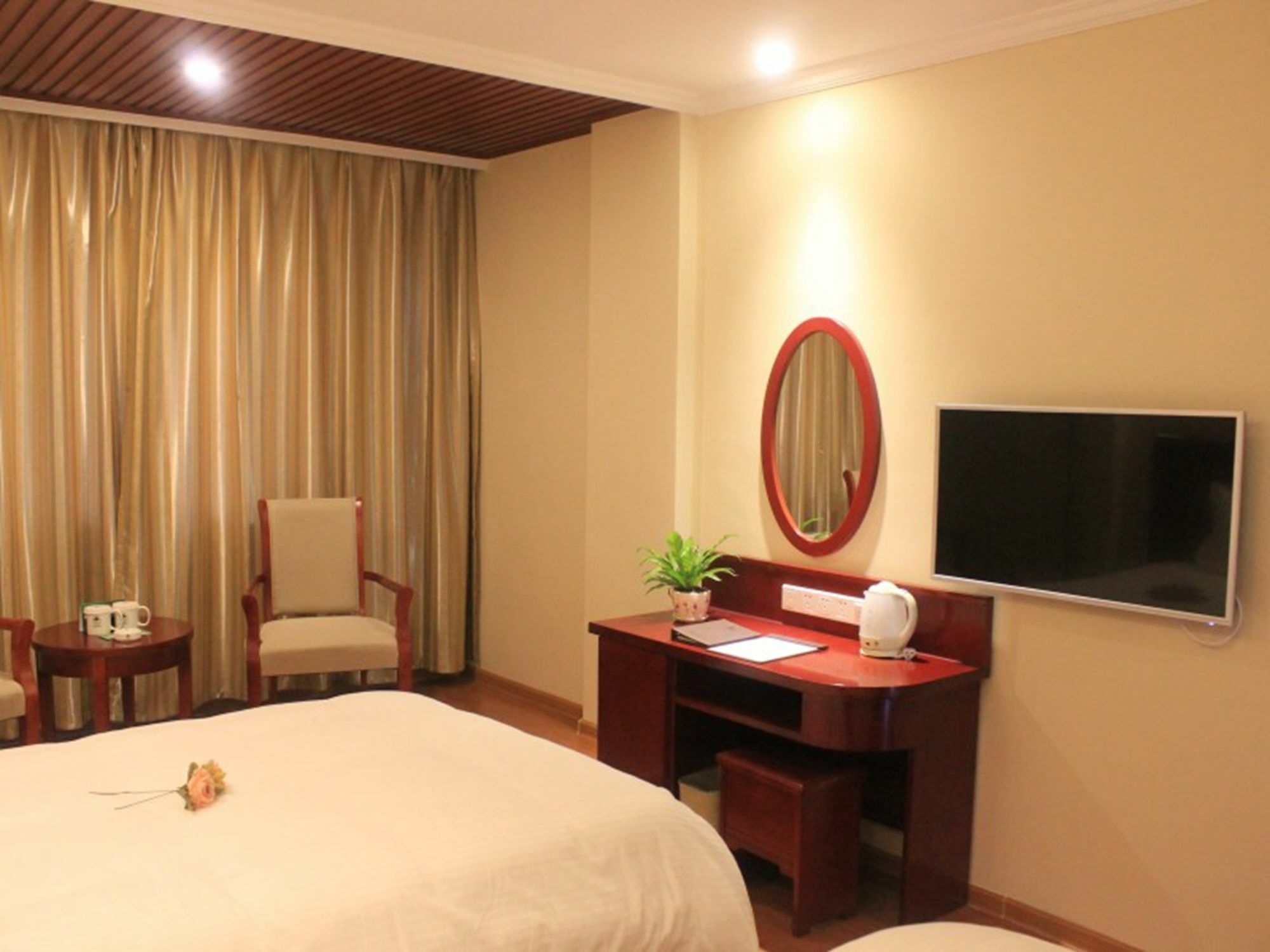 Greentree Inn Shandong Jining Qufu East Jingxuan Road Sankong Express Hotel מראה חיצוני תמונה